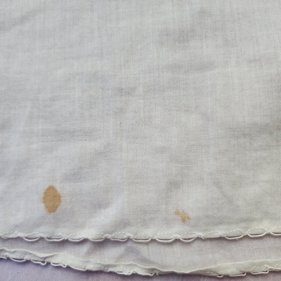 CASTER & CO x VINTAGE 40s delicately embroidered blouse / under‎ shirt size 1Y - Picture 9 of 10